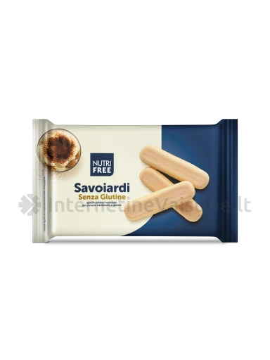 NUTRIFREE SAVOIARDI  - sausainiai be glitimo, 150g | internetinevaistine.lt