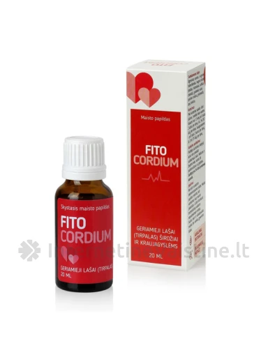FITOCORDIUM GERIAMIEJI LAŠAI, 20ML | internetinevaistine.lt