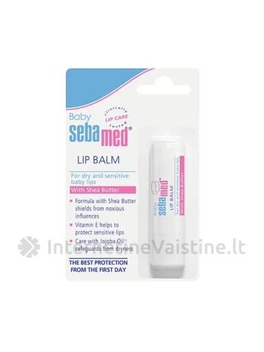 SEBAMED Baby lūpų balzamas kūdikiams 4.8g, Vnt | internetinevaistine.lt