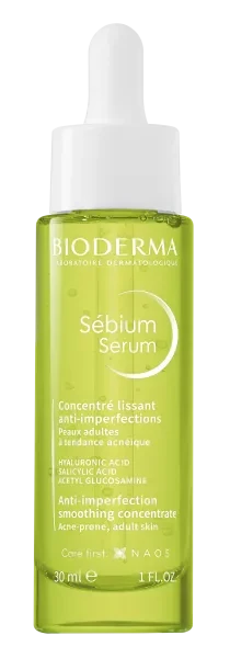 BIODERMA SEBIUM veido serumas riebiai, į spuogus linkusiai odai, 30 ml