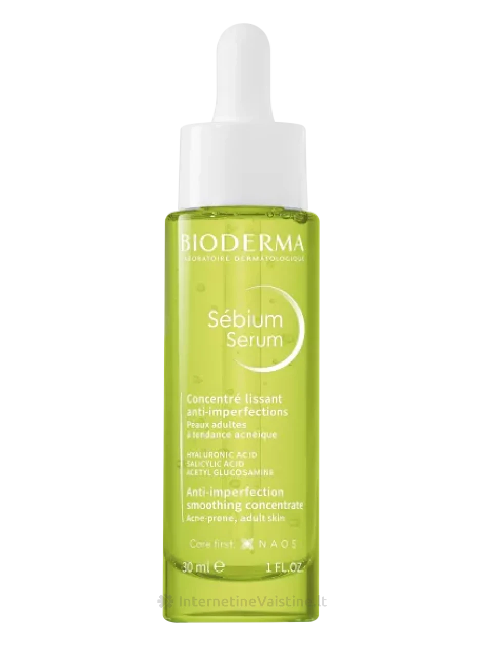 BIODERMA SEBIUM veido serumas riebiai, į spuogus linkusiai odai, 30 ml, Vnt | internetinevaistine.lt