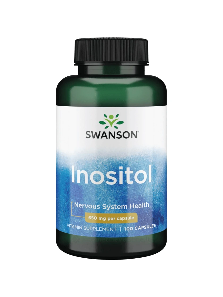 SWANSON, Inozitolis 650MG, 100 kapsulių, N1 | internetinevaistine.lt