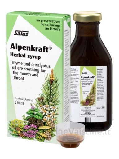Floradix ALPENKRAFT, 250ml | internetinevaistine.lt