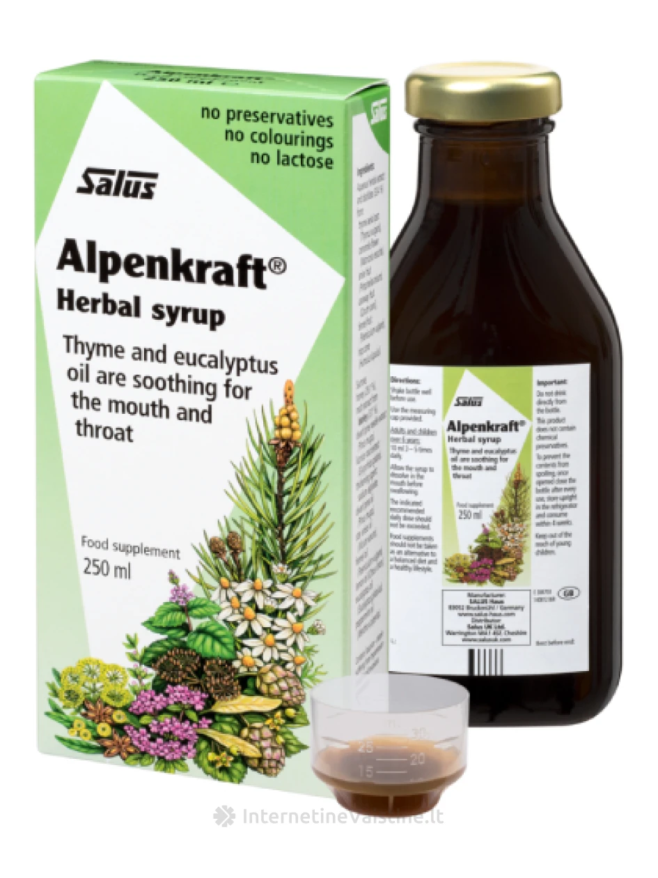 Floradix ALPENKRAFT, 250ml | internetinevaistine.lt