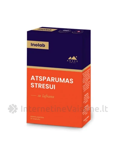 INOLAB atsparumas stresui kaps. N30, 30 vnt. | internetinevaistine.lt