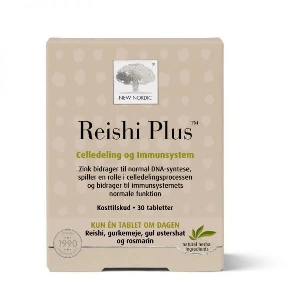 NEW NORDIC REISHI plus tab. N30