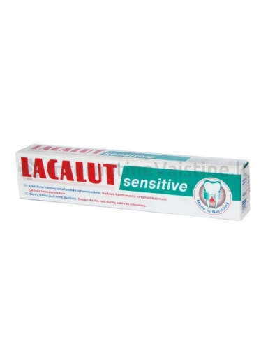 LACALUT SENSITIVE, dantų pasta jautriems dantims, 75 ml | internetinevaistine.lt