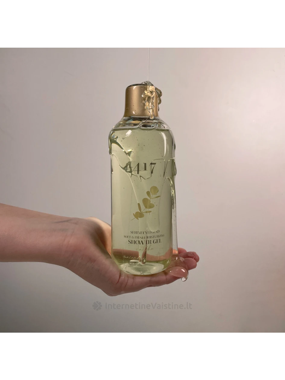 MINUS 417 Serenity Lengend Soft & Fresh Moisturing - MINKŠTAS IR ŠVIEŽIAS DRĖKINAMASIS DUŠO ŽELĖ - MATCHA 350 ml, Vnt | internetinevaistine.lt