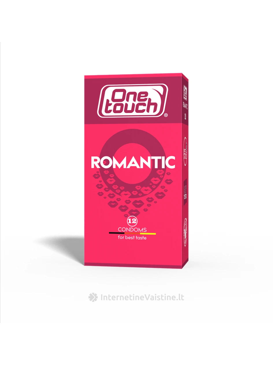 ONE TOUCH Romantic prezervatyvai, 12 vnt. | internetinevaistine.lt