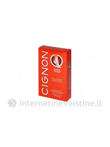 CIGNON 580mg kaps. N30 | internetinevaistine.lt
