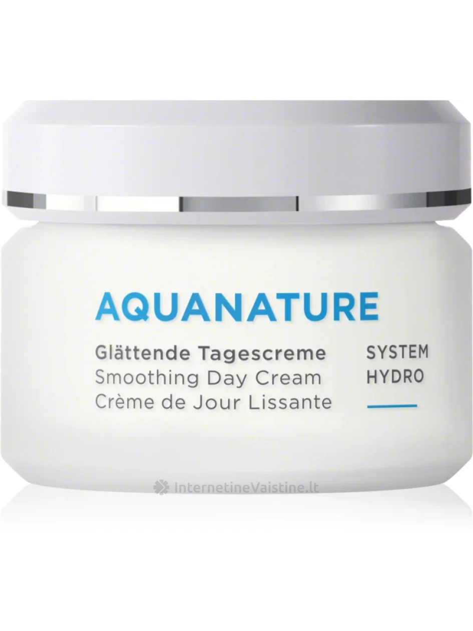 ANNEMARIE BORLIND AquaNature Smoothing kremas dien., 50 ml, 50 ml | internetinevaistine.lt