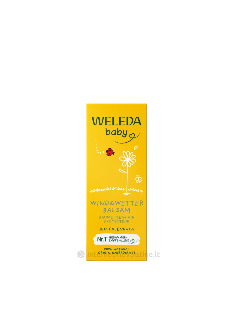 WELEDA Calendula Baby kremas nuo šalčio su medetkomis, 30 ml | internetinevaistine.lt