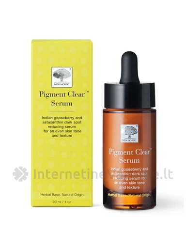 NEW NORDIC Pigment Clear serumas, 30 ml | internetinevaistine.lt