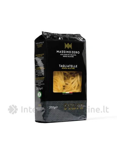 MASSIMO ZERO TAGLIATELLE - makaronai be glitimo, 250g | internetinevaistine.lt