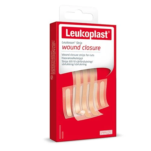 LEUKOPLAST LEUKOMED Wound Course Strip žaizdų uždarymo juostelė, 9 vnt.