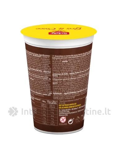Schär GRIS & CIOCC - traškios lazdelės su kakavos kremu be glitimo, 52g | internetinevaistine.lt