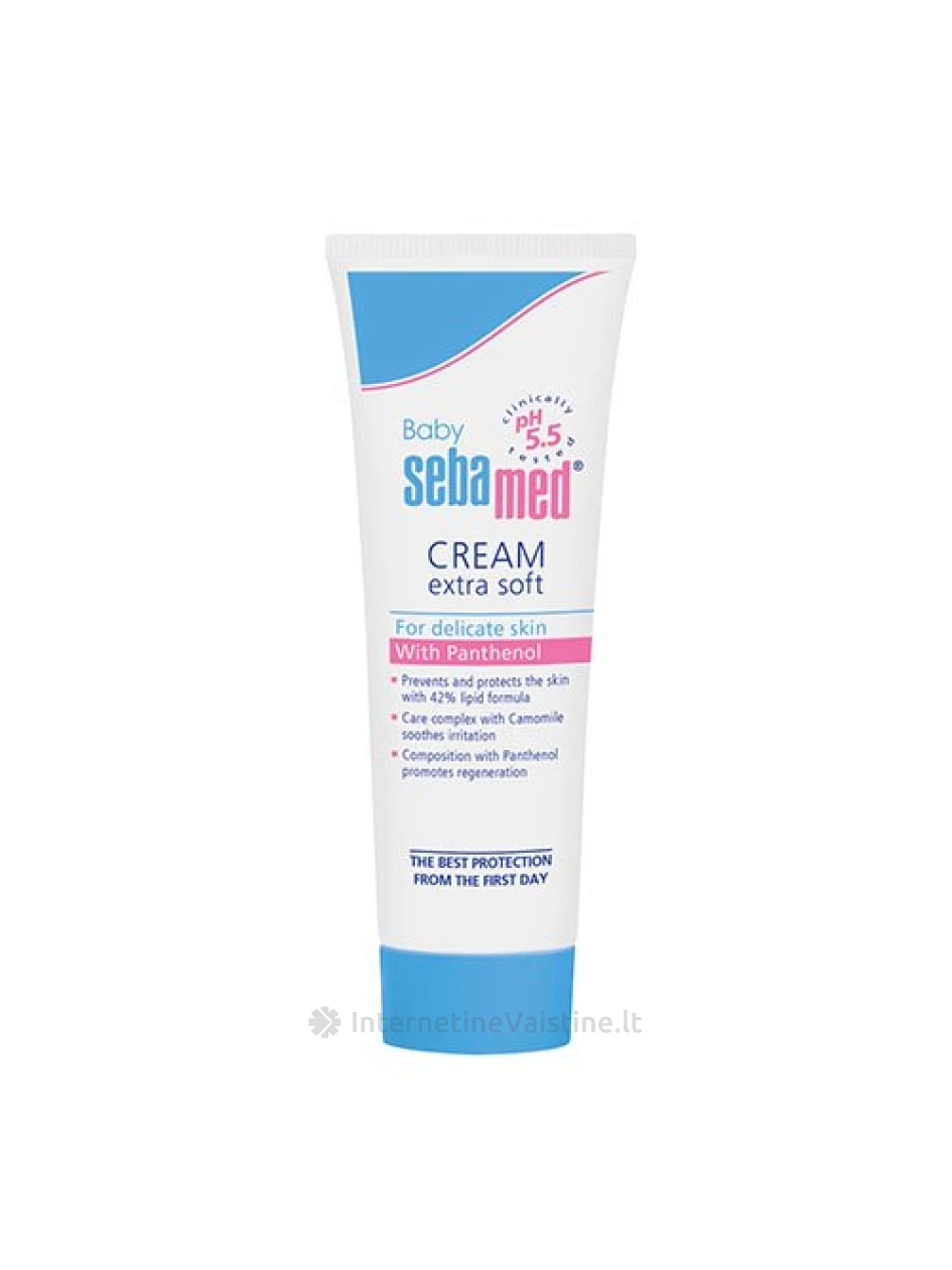SEBAMED BABY kremas kūdikiams švelnus 50ml, Vnt | internetinevaistine.lt