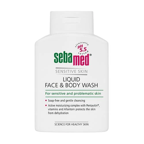 SEBAMED prausiklis veidui ir kūnui, 200 ml