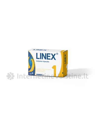 LINEX kietosios kapsulės N32 | internetinevaistine.lt