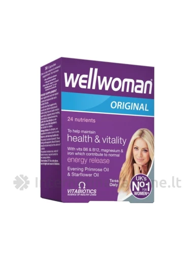 WELLWOMAN KAPS. N30, N30 | internetinevaistine.lt