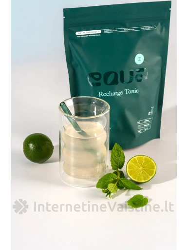 Elektrolitų gėrimas EQUA žaliosios citrinos ir mėtų skonio, 20 paketėlių - InternetineVaistine.lt