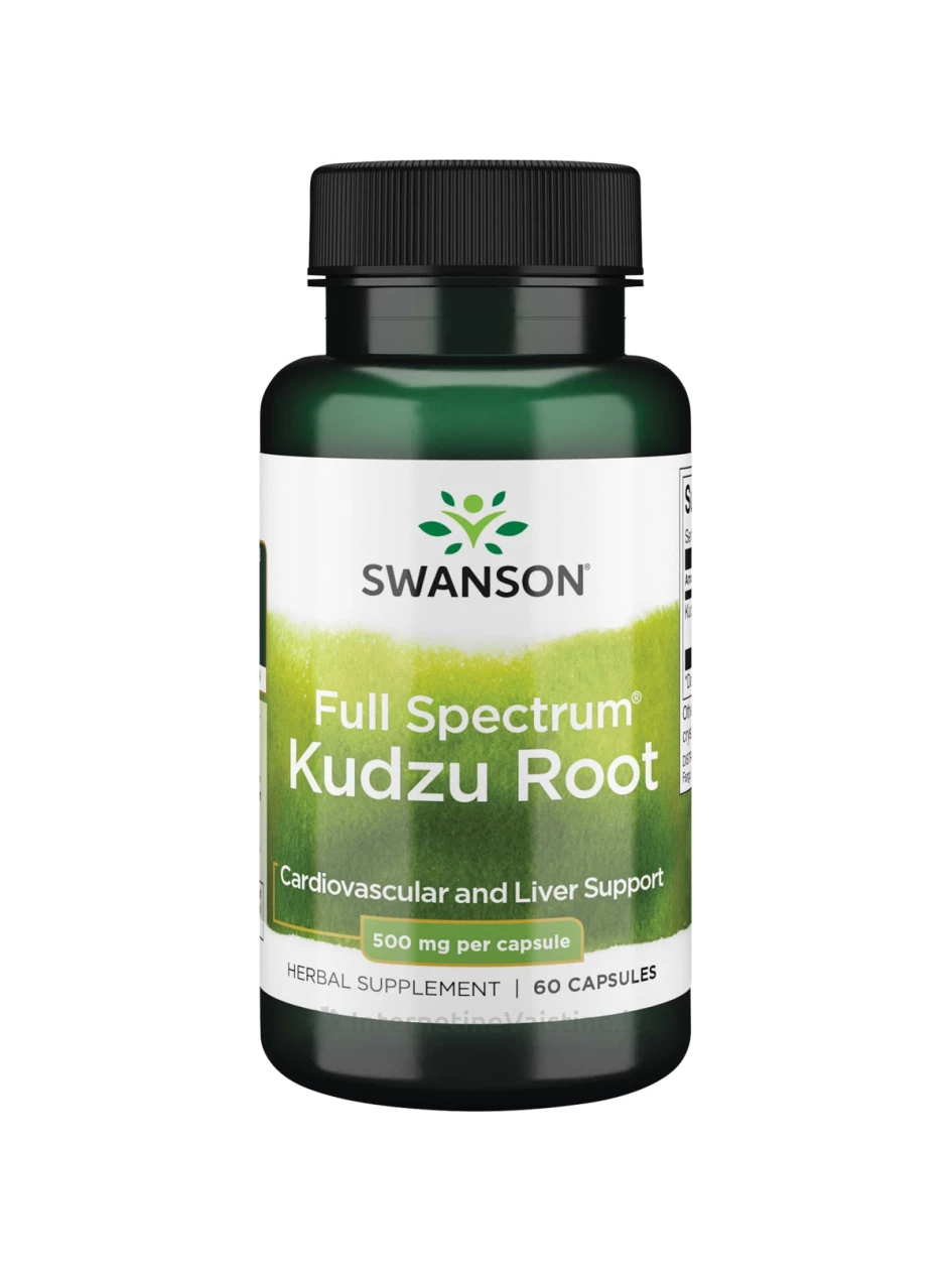 SWANSON, Kudzu, 60 kapsulių, N1 | internetinevaistine.lt