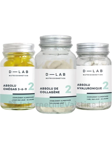 D-LAB Nutricosmetics - Maisto papildų kompleksas, subalansuotai mitybai ,, Jeunesse-Absolue", N1 | internetinevaistine.lt