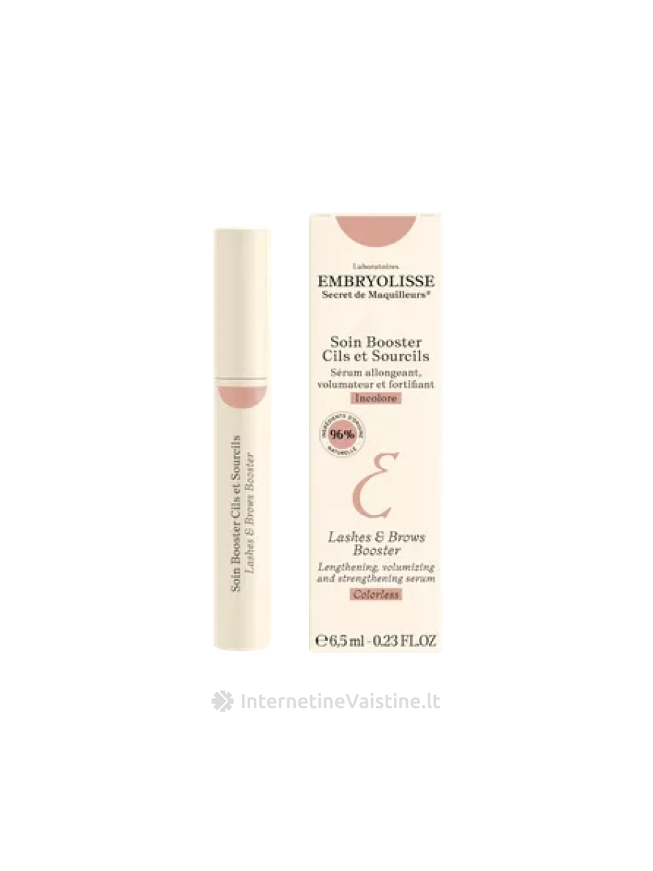 EMBRYOLISSE Lashes/Brows Booster blakstienų ir antakių serumas, 6.5 ml | internetinevaistine.lt