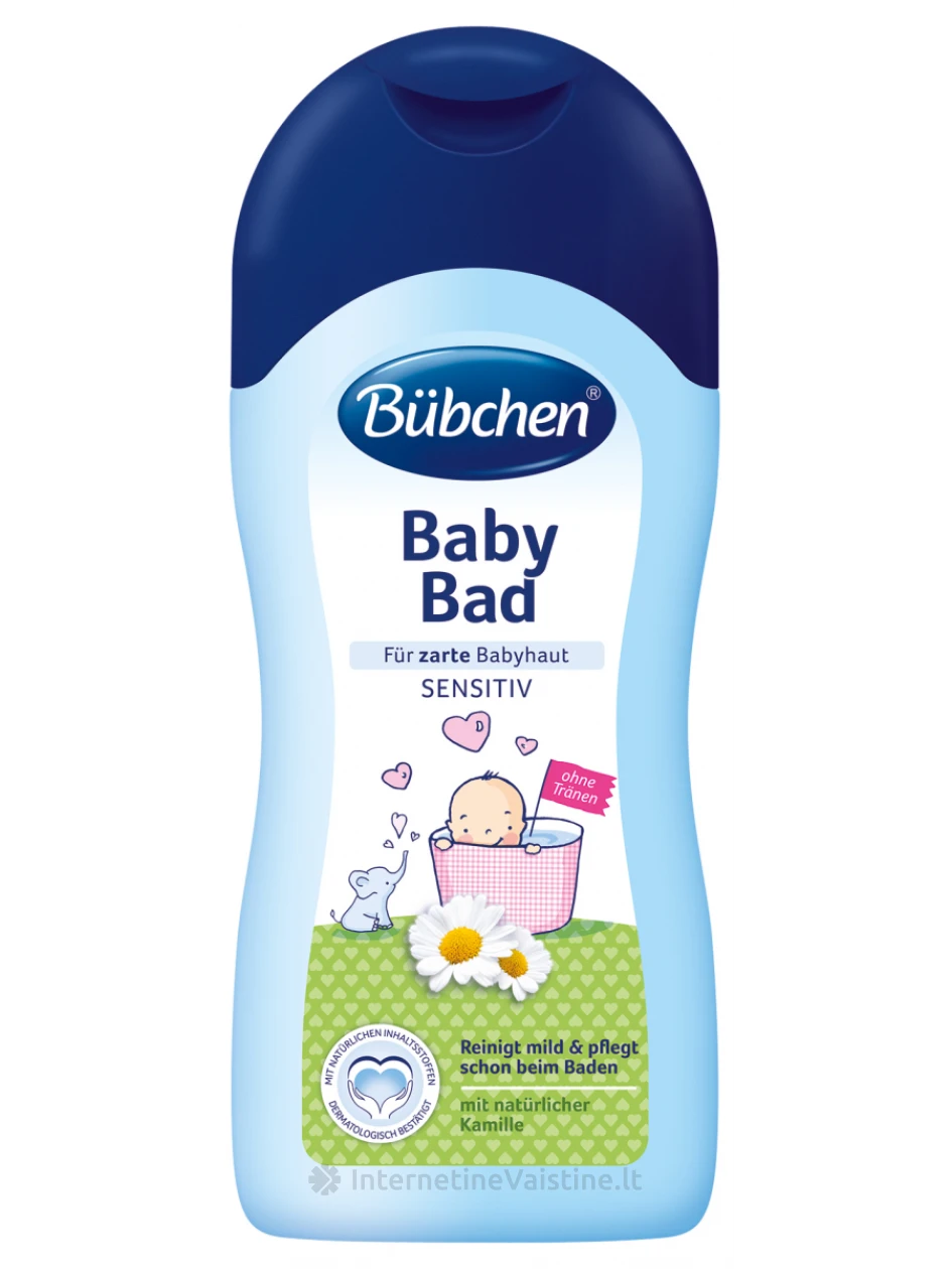 BUBCHEN Baby Bad priemonė voniai, 400 ml, 400 ml | internetinevaistine.lt