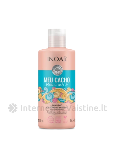 INOAR Meu Cacho meu Crush šampūnas garb. plauk., 400 ml, Vnt | internetinevaistine.lt