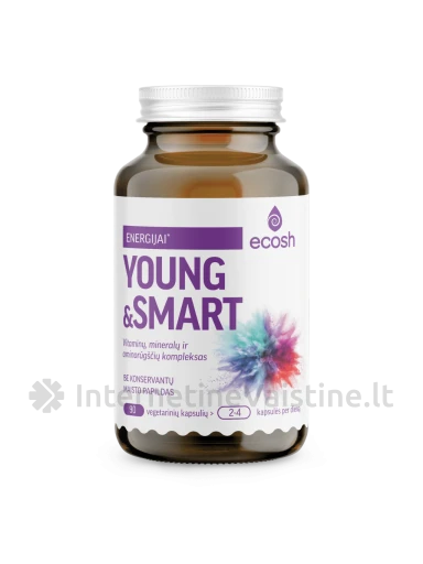ECOSH Young & Smart kaps. N90, 90 vnt. | internetinevaistine.lt