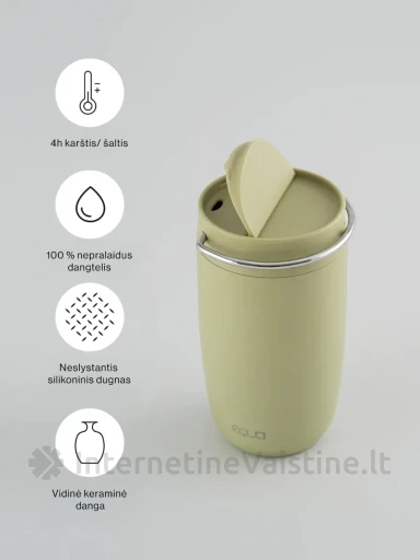 EQUA Termo puodelis Matcha, 300 ml | internetinevaistine.lt