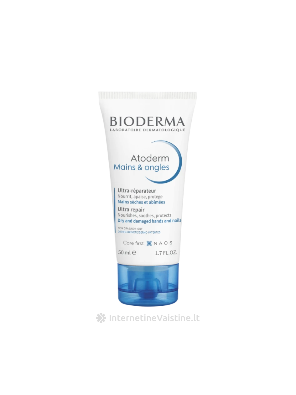 ATODERM kremas rankoms saus.-pažeistai odai, 50 ml, N1 | internetinevaistine.lt