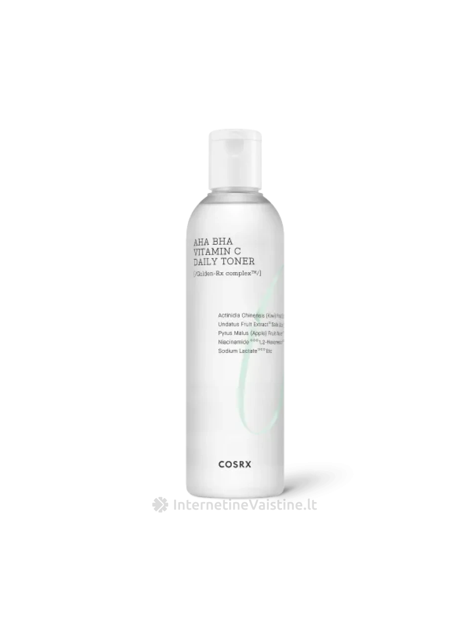 COSRX Refresh AHA/BHA Vitamin C Daily Toner toneris, 150 ml, Vnt | internetinevaistine.lt