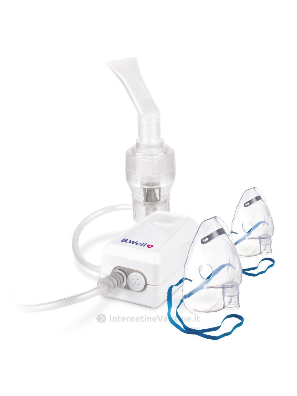 B.WELL MED-120 KOMPRESORINIS INHALIATORIUS, N1 | internetinevaistine.lt