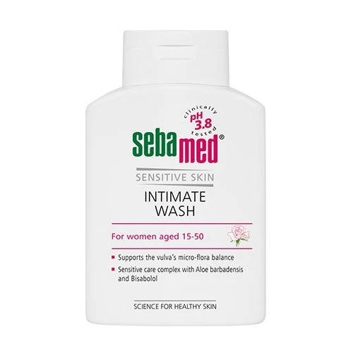 SEBAMED Intymios higienos prausiklis švelnus pH 3.8 200ml