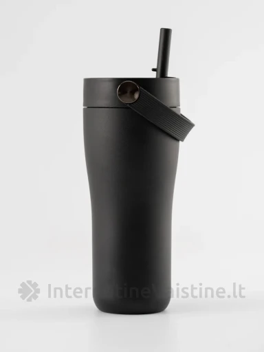 EQUA Termo puodelis BLACK 600 ml | internetinevaistine.lt
