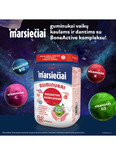 MARSIEČIAI BONEACTIVE gum. N50 | internetinevaistine.lt