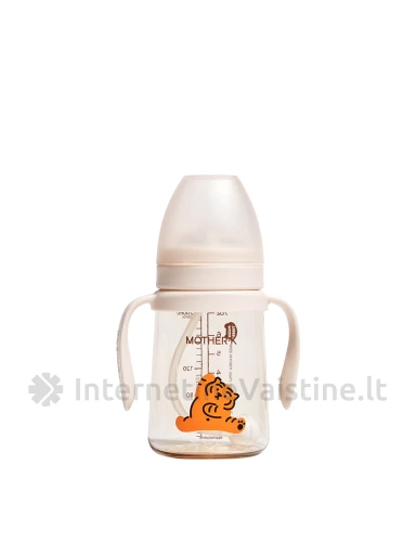 MOTHER-K gertuvė Basic riboto leidimo Muzik Tiger 200ml  (kreminis), Vnt | internetinevaistine.lt