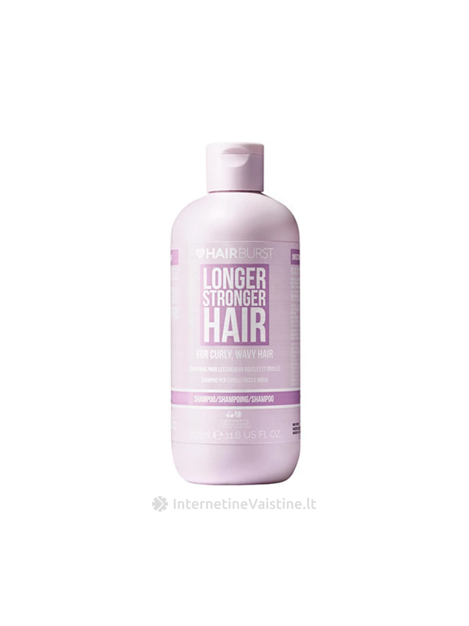 HAIRBURST šampūnas garban./banguot. plauk., 350 ml, Vnt | internetinevaistine.lt