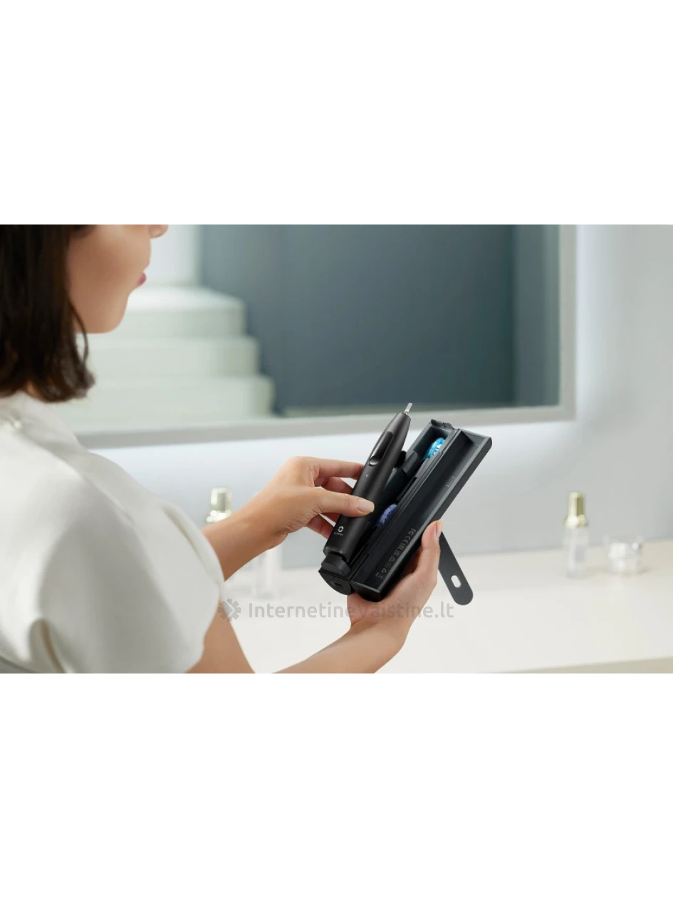 Dantų šep. OCLEAN X Ultra Set Black elektrin. N1 | internetinevaistine.lt