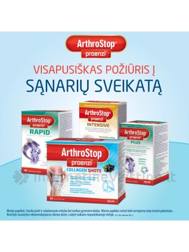 PROENZI Arthrostop Rapid tab. N90, 90 vnt. | internetinevaistine.lt