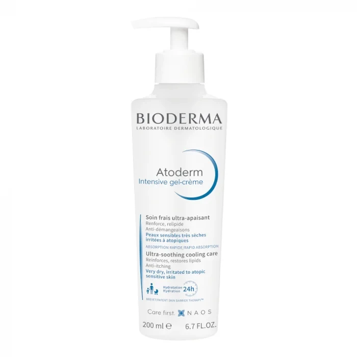 BIODERMA ATODERM INTENSIVE, gelis-kremas labai sausai ir atopiškai odai , 500 ml, N1