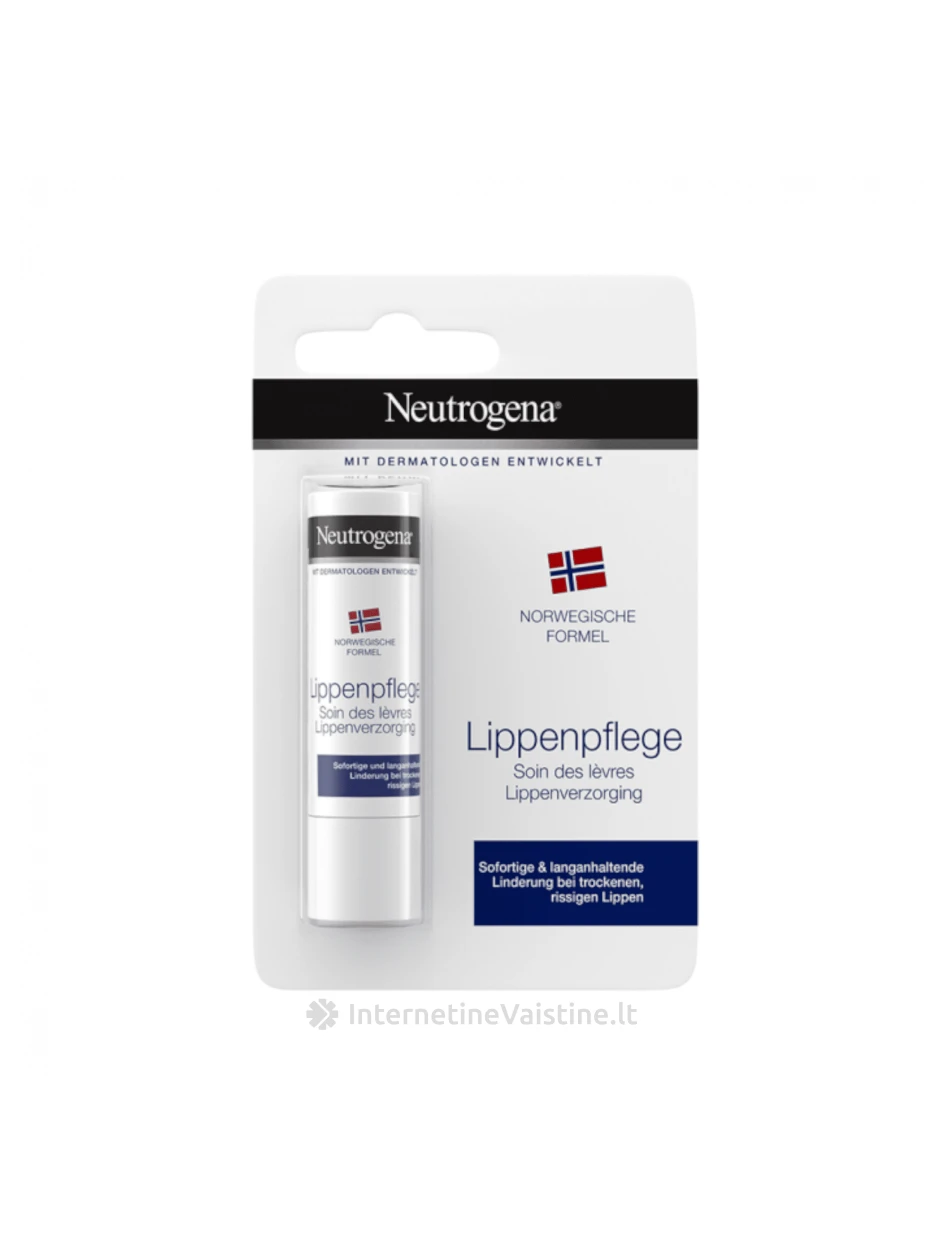 NEUTROGENA Lippenpflege lūpų balzamas, N1, Vnt | internetinevaistine.lt