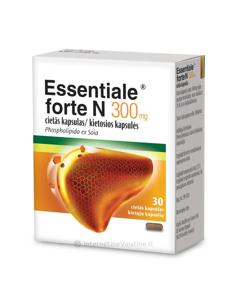 ESSENTIALE FORTE N 300MG KAPS. N30 | internetinevaistine.lt