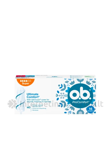 Tamponai O.B. Pro Comfort Super 16 vnt., 16vnt. | internetinevaistine.lt