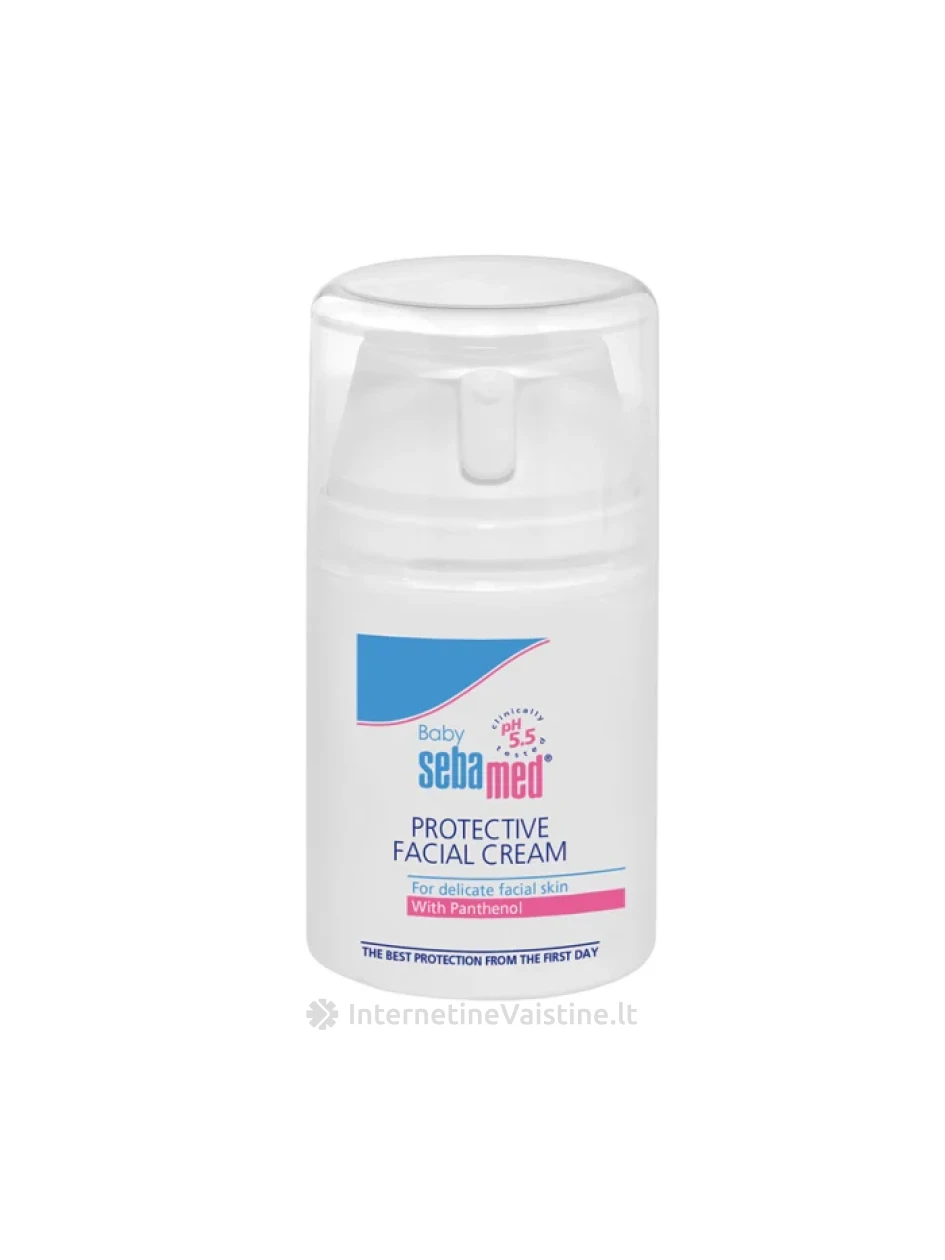SEBAMED BABY apsauginis veido kremas, 50 ml | internetinevaistine.lt