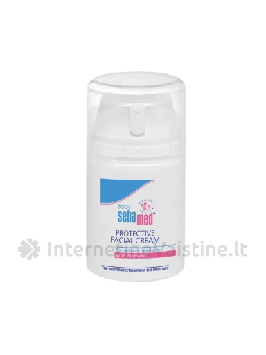 SEBAMED BABY apsauginis veido kremas, 50 ml | internetinevaistine.lt