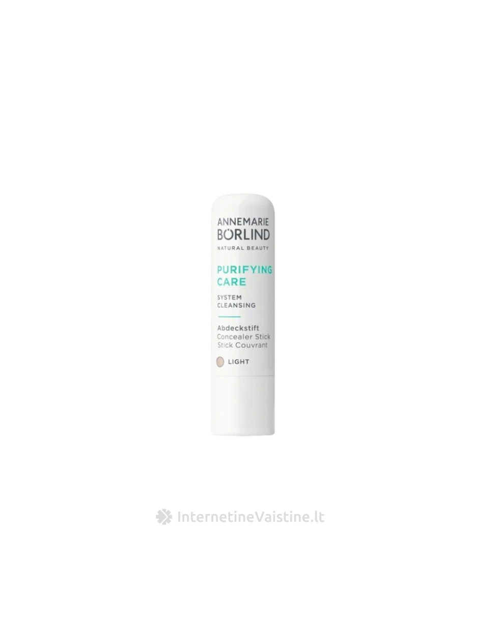 ANNEMARIE BORLIND Purifying Care maskav. priemonė Stick Light, 5 g, Vnt | internetinevaistine.lt