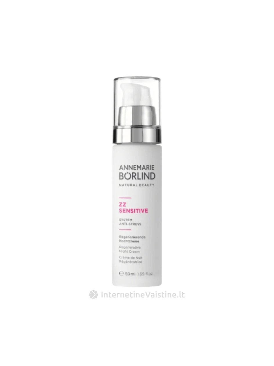 ANNEMARIE BORLIND ZZ Sensitive kremas nakt. atkur., 50 ml, Vnt | internetinevaistine.lt